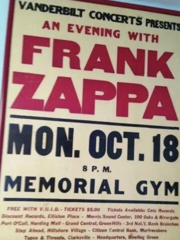 18/10/1976Memorial Gymnasium @ Vanderbilt University, Nashville, TN